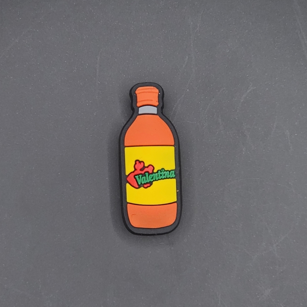 (5/$15) Valentina Hot Sauce Croc Charm